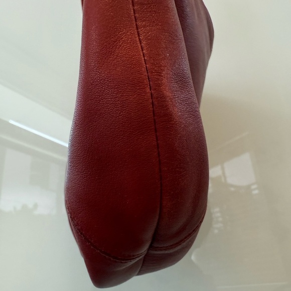 Coach vintage small red Leather Ergo Hobo Bag - Picture 6 of 16